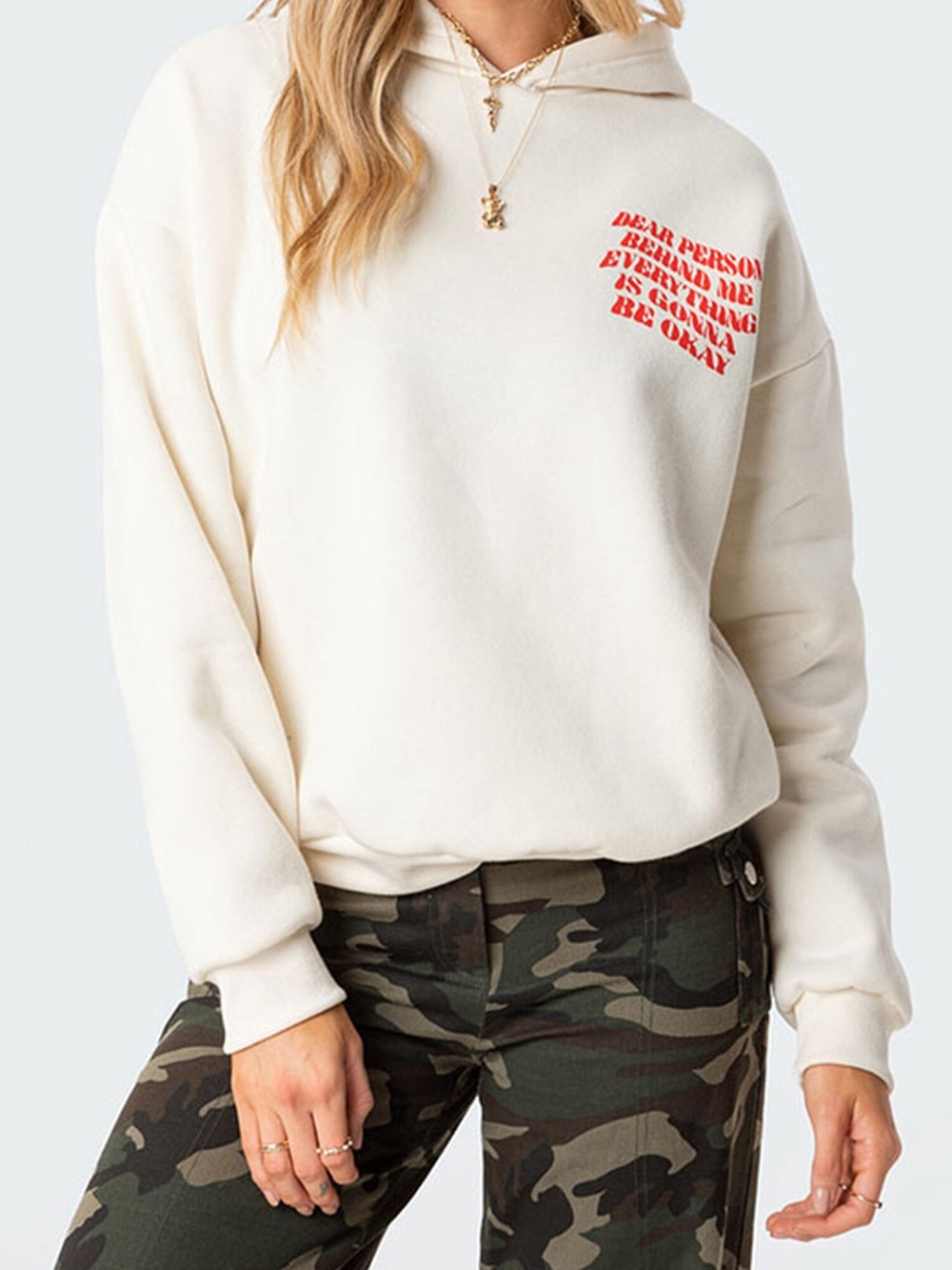 Edikted Everything's Ok Hoodie